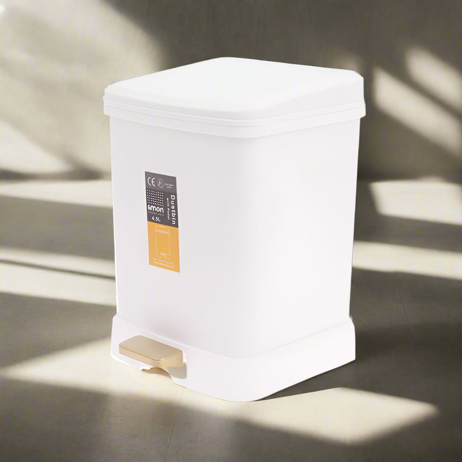 Smart Bin – 4.5L Pedal-Operated Trash Can with Detachable Basket (1997) by Limon