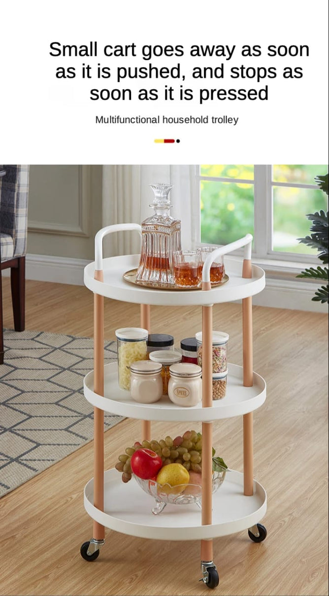 Round Style Organizer Trolley