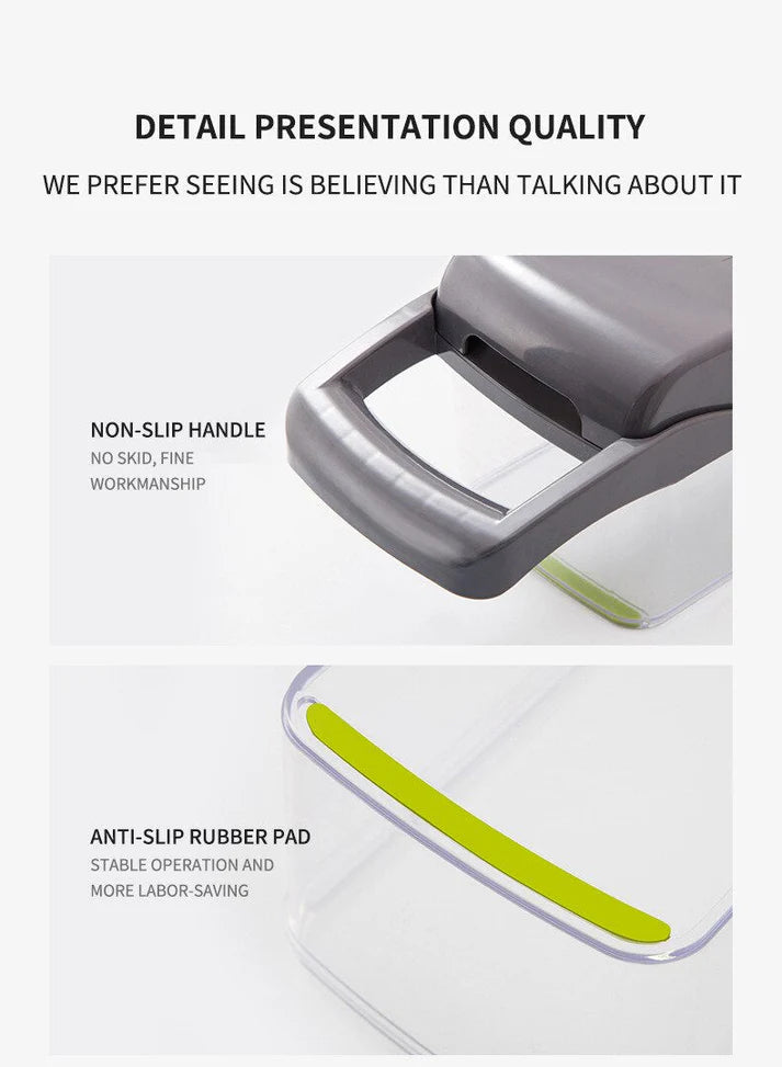 Vegetable Chopper – 12-in-1 Multifunctional Food Cutter