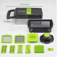 Vegetable Chopper – 12-in-1 Multifunctional Food Cutter