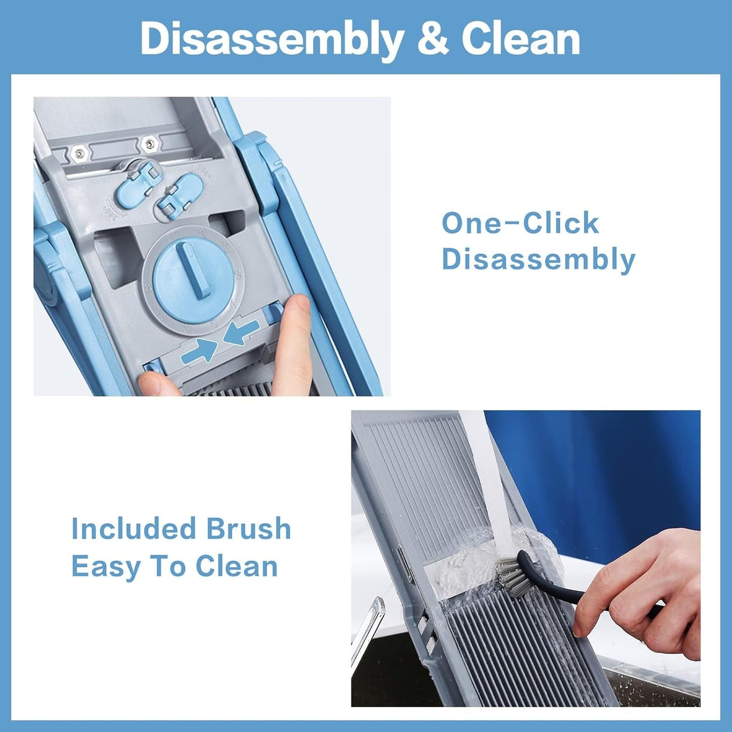 Cutter Pro Safe Mandoline – Veggie & Fries Chopper