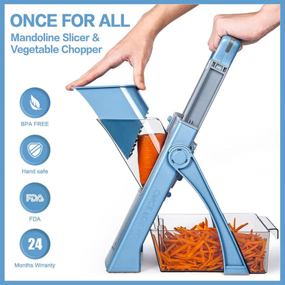Cutter Pro Safe Mandoline – Veggie & Fries Chopper