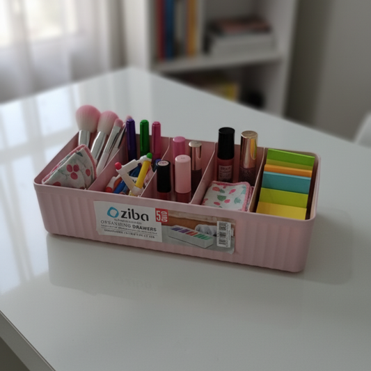 StackEase 5-Grid Organizer Tray by Ziba