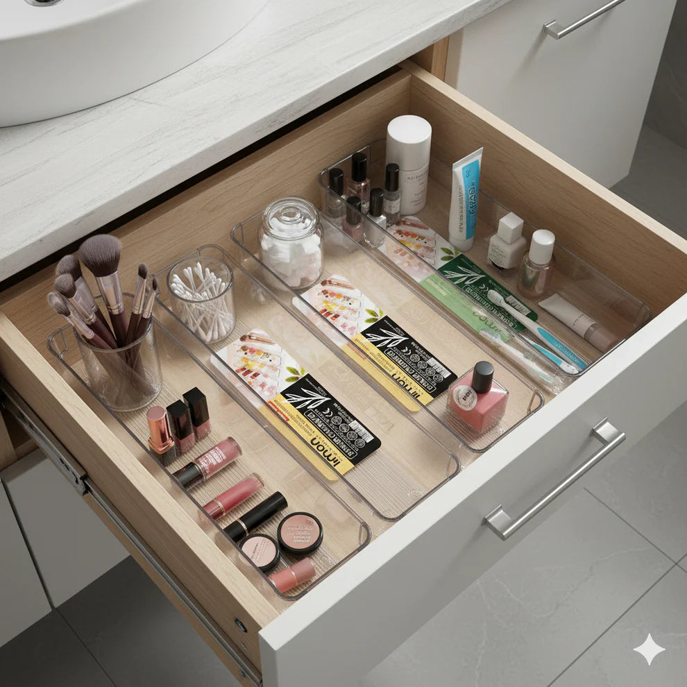 All-In-One Store Search for products 0   Clear Multi-Use Acrylic Drawer Organizer (2367) by Limon