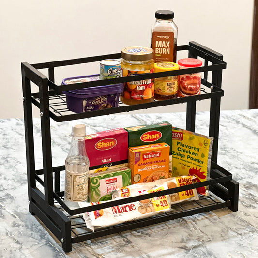 Multi-tiered Countertop Storage Rack by Matrix