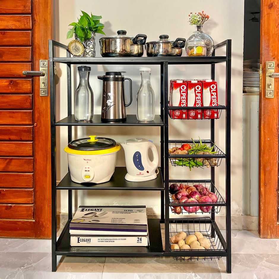 Multifunctional Storage Rack by Matrix