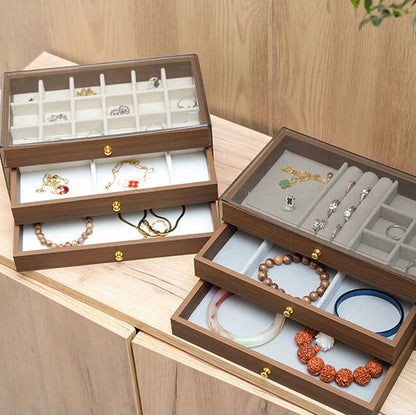 HeritageTreasure 3-Drawer Jewelry Box