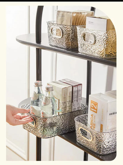 Acrylic glacier organizing tray