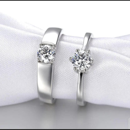 Elegant Couple Rings – Symbol of Love & Commitment
