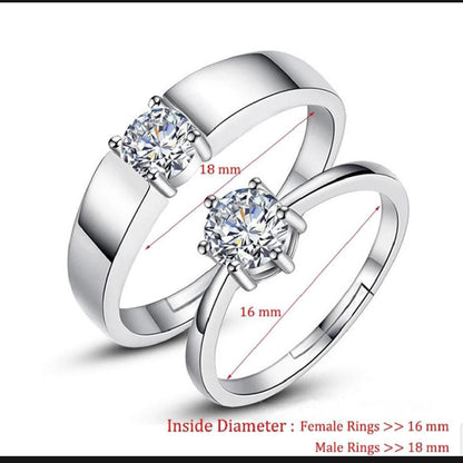 Elegant Couple Rings – Symbol of Love & Commitment