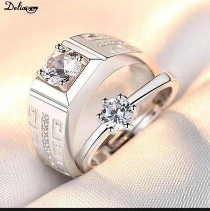 Elegant Couple Rings – Symbol of Love & Commitment