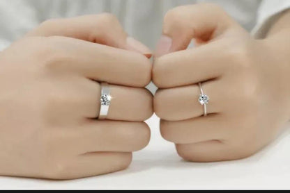 Elegant Couple Rings – Symbol of Love & Commitment