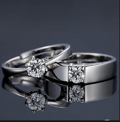 Elegant Couple Rings – Symbol of Love & Commitment