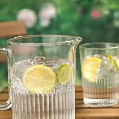 Premium Glass Jug (1L) with Handle (2228) by Limon