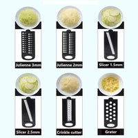 Hand-crank Vegetable Cutter