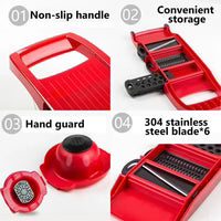 Hand-crank Vegetable Cutter