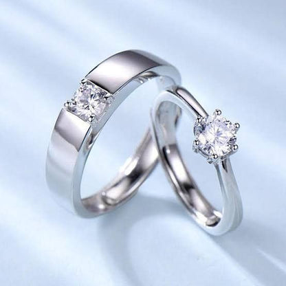 Elegant Couple Rings – Symbol of Love & Commitment