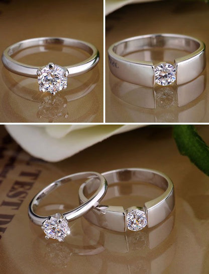 Elegant Couple Rings – Symbol of Love & Commitment